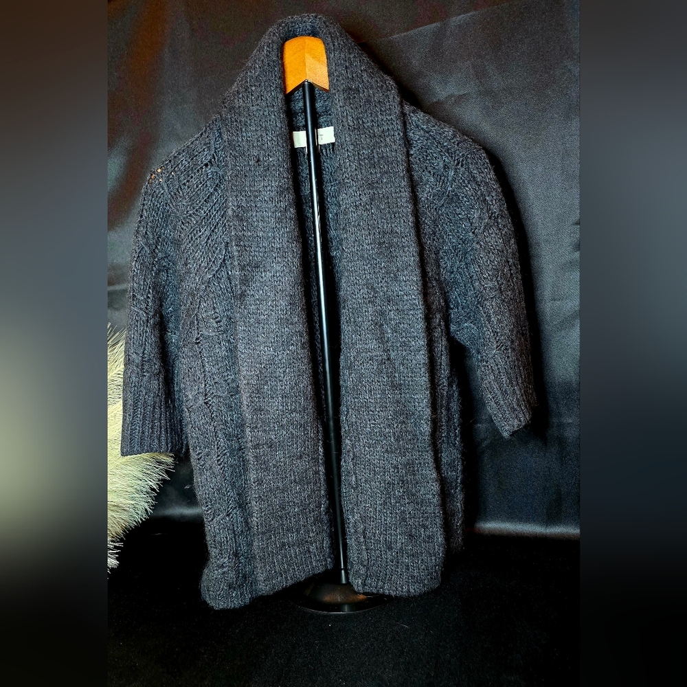Women's Gray Sweater - Picture 2 of 4